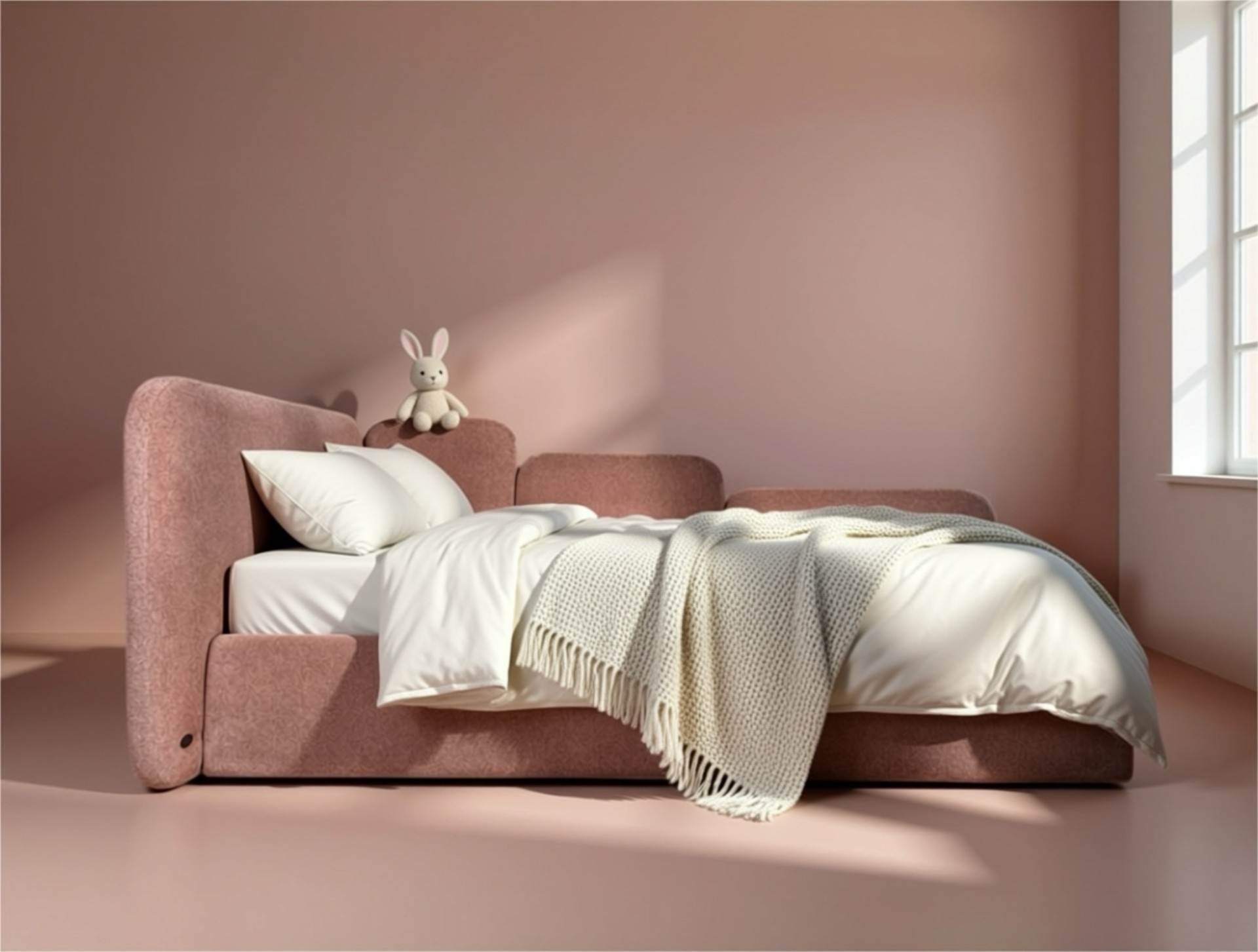 Детская кровать Савва с подъемным механизмом. Ателье мягкой мебели MALINO