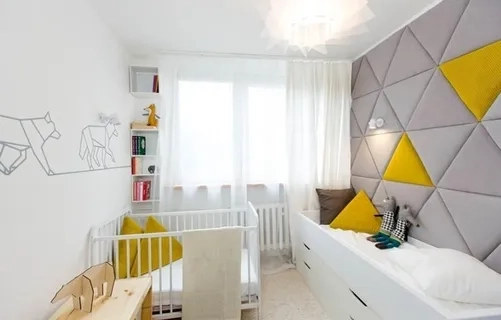 Купить мягкие стеновые панели в детскую на заказ - МСП 37