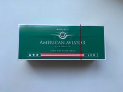 Изображение AMERICAN AVIATOR MENTHOL, гильз со вкусом ментола