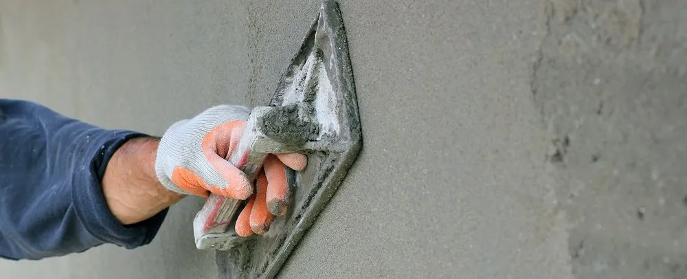 штукатурка стен без маяков