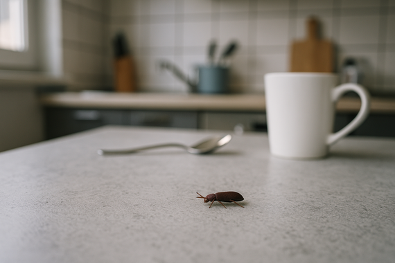 Жук на кухне