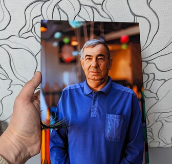 Мотоцикл на металле