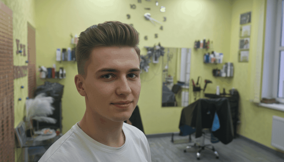 Мужская стрижка и укладка в салоне красоты УТИ-BEAUTY в Борисове