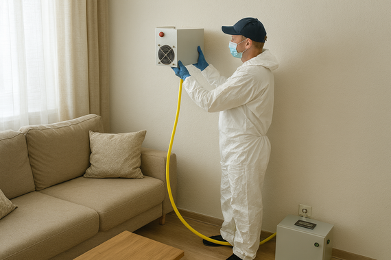 СВЧ дезинфекция в квартире