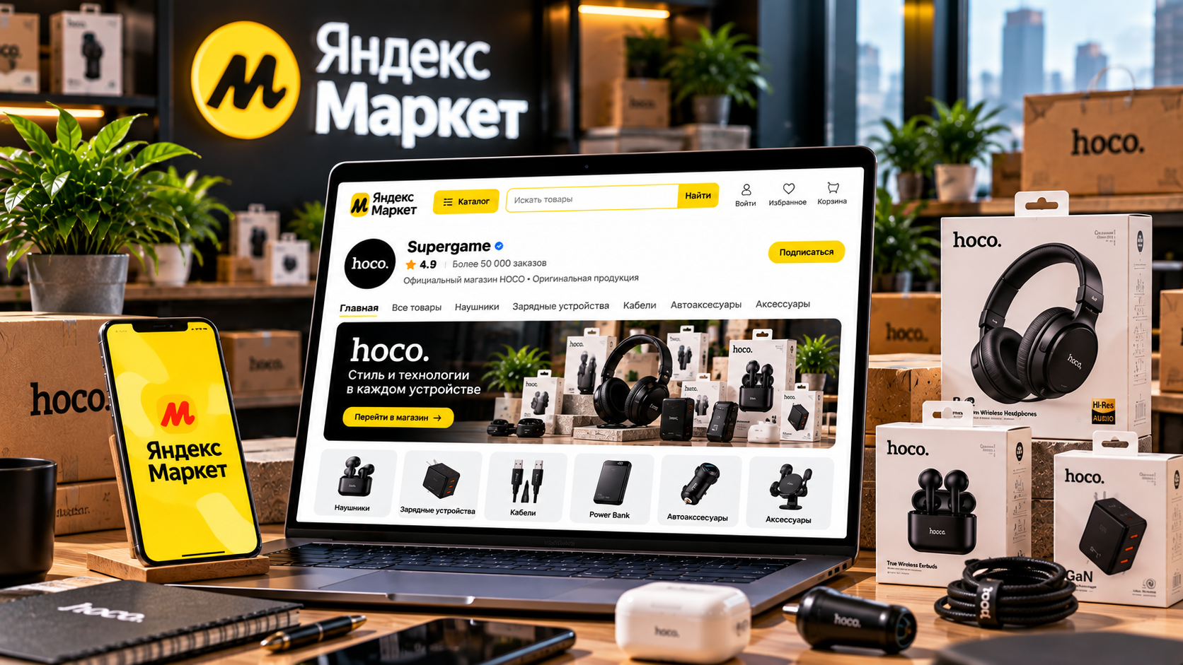 Hoco Store на Яндекс Маркете