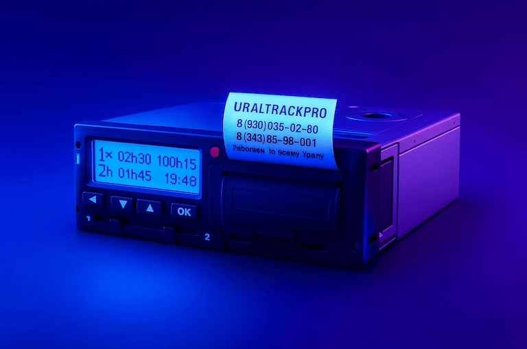 Установка тахографа — монтаж, настройка и активация | UralTrackPro