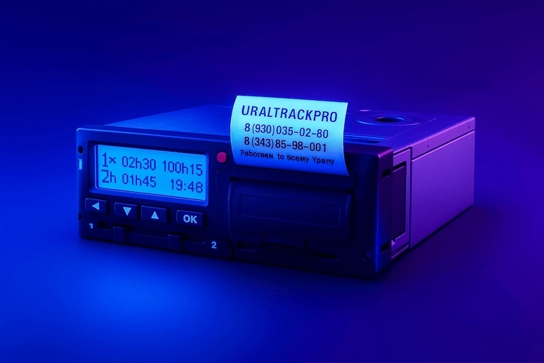 Установка тахографа — монтаж, настройка и активация | UralTrackPro