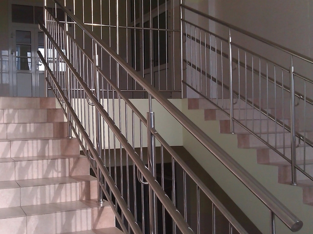 перила из нержавеющей стали