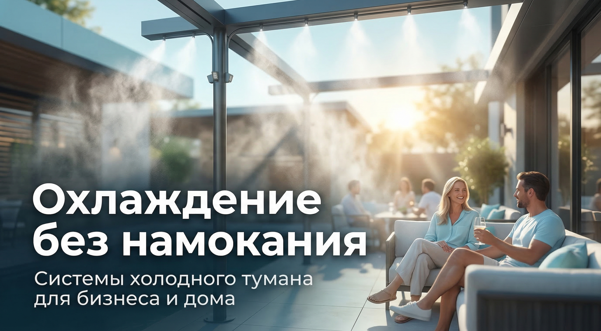 Системы холодного тумана для бизнеса и дома в Крыму