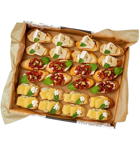 Брускетты и сэндвичи с доставкой - MyCatering.by