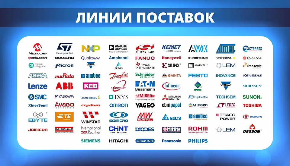 ООО "Элситон Компонент" линии поставок