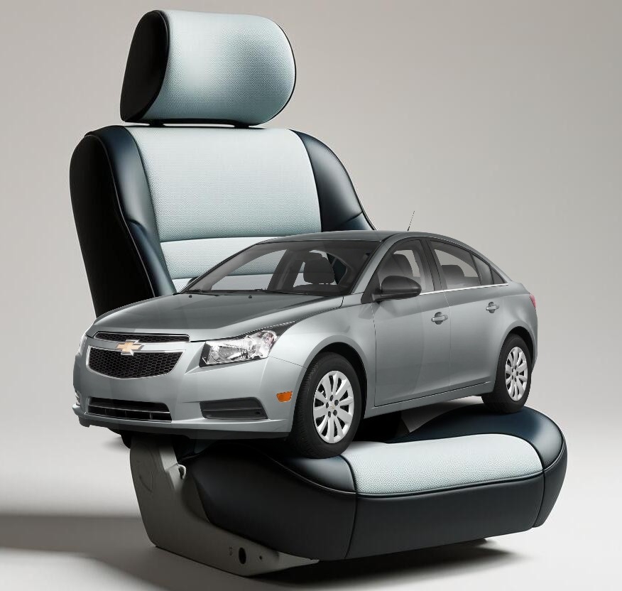 Чехлы на сиденья для Chevrolet Cruze, обновить салон