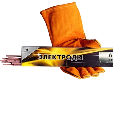 Электроды сварочные Аркус ЛЮКС МР-3 2,5мм 1кг вакуум пачка с электродами рядом