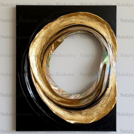 Картина из коллекции Натальи Жуковой " Black Gold Pearl "