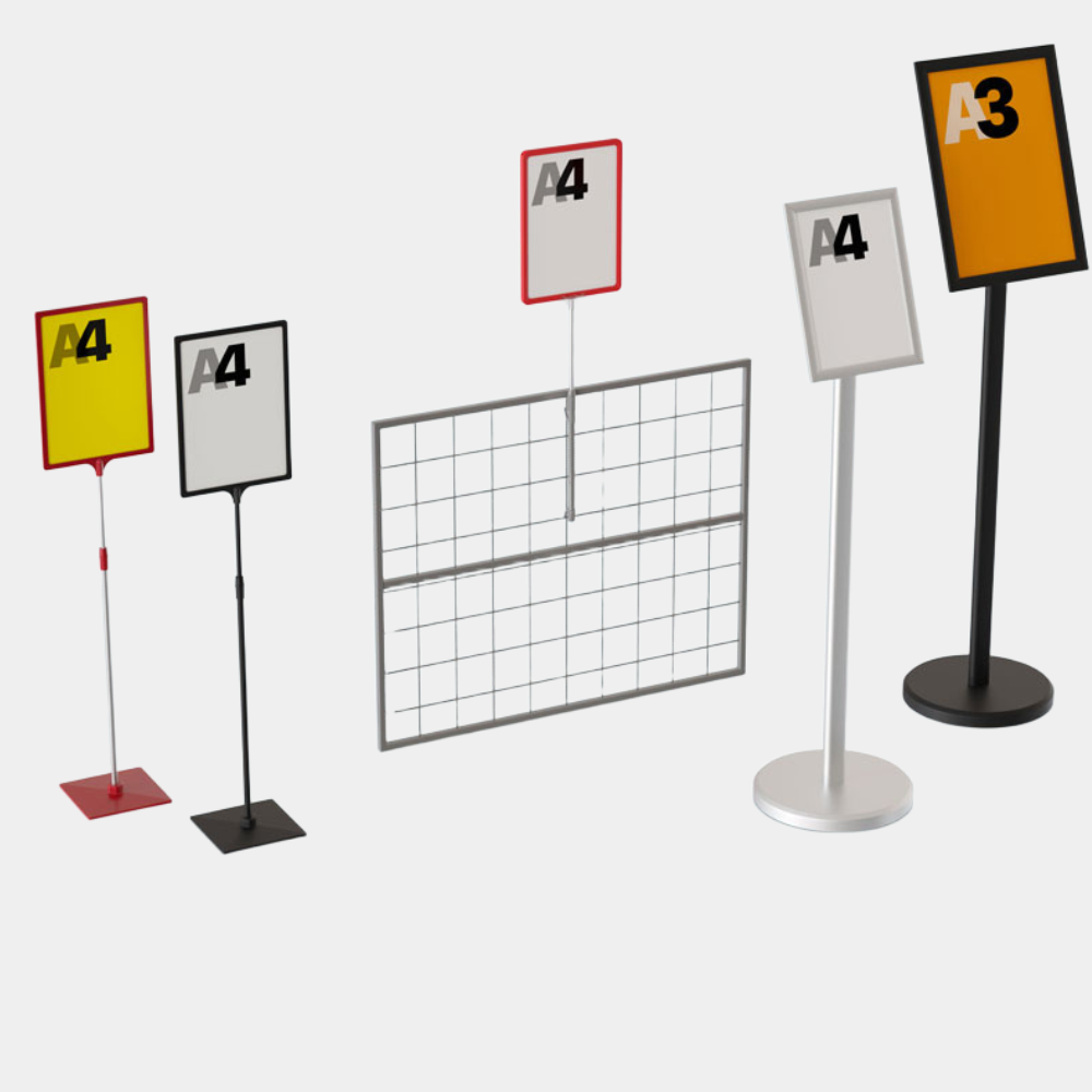 Стойки для информации и рекламы