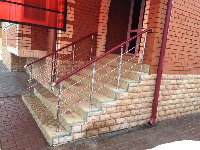 перила из нержавейки