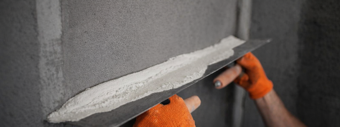 штукатурка стен в ванной