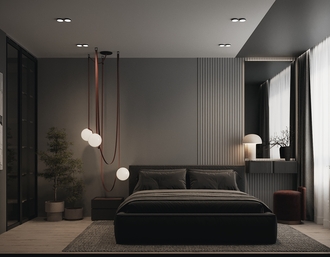 современный темный минимализм