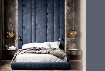 Мягкие стеновые панели вертикальной формы на заказ по индивидуальным размерам