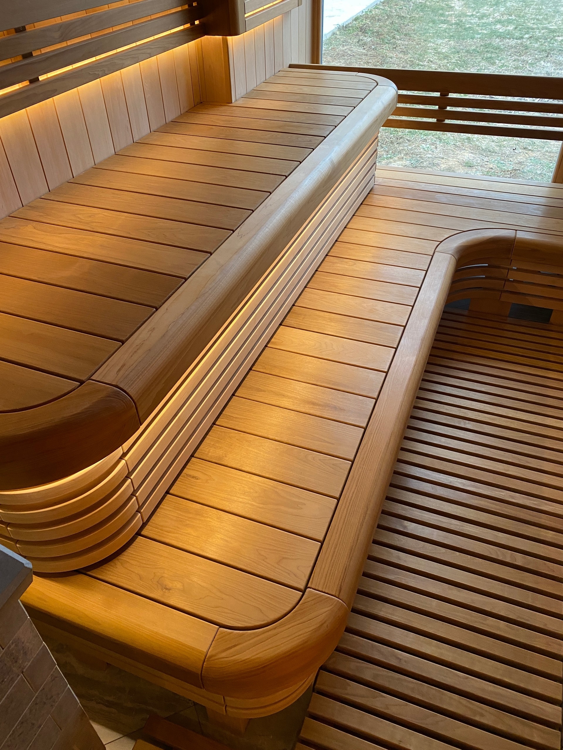 Внутренняя отделка парной под ключ