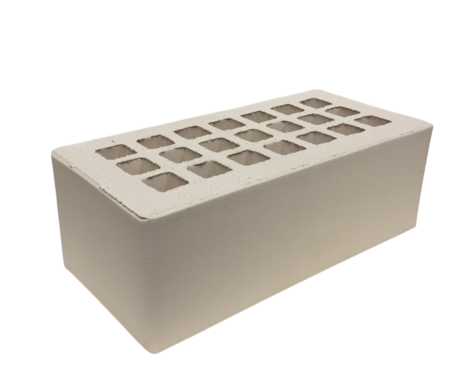 Белый кирпич утолщенный 1,4нф 250*120*88мм