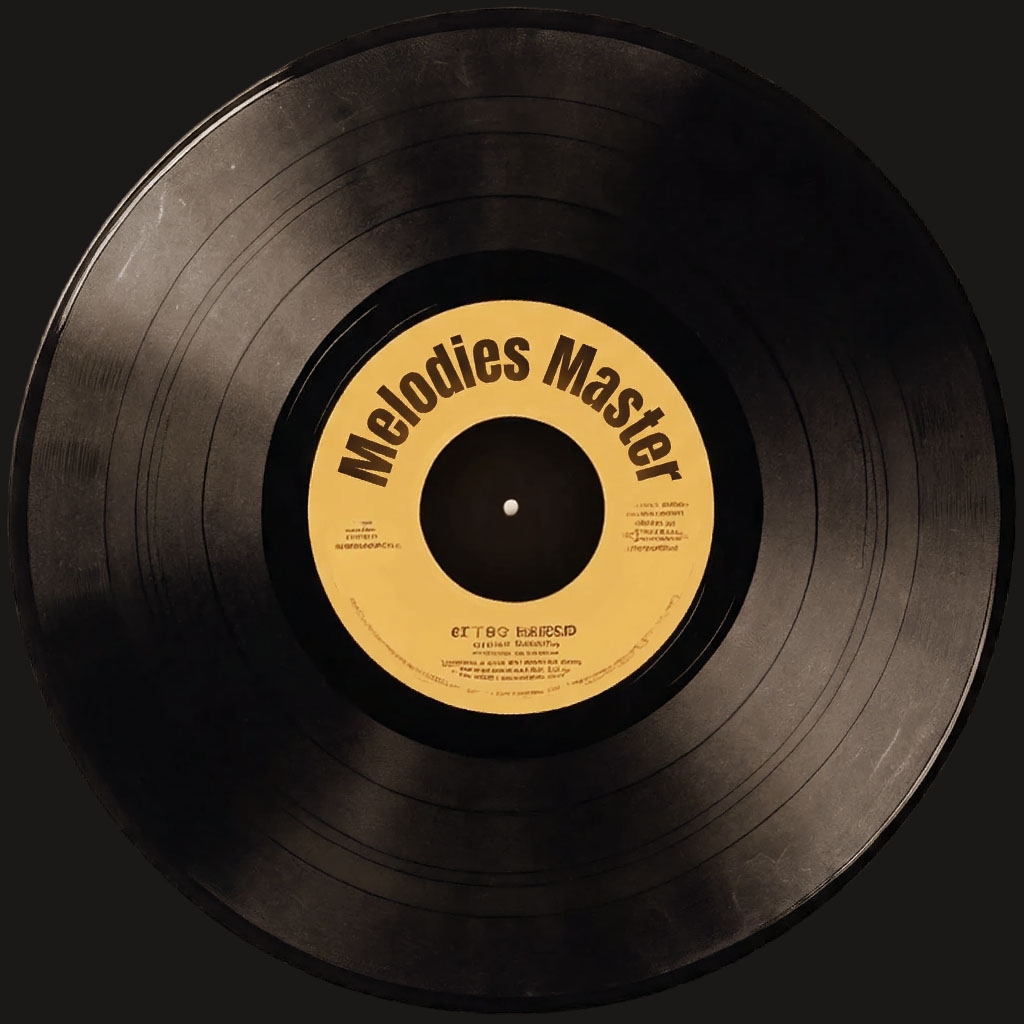 Виниловая пластинка с логотипом Melodies Master - создание уникальной песни на заказ