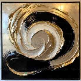 Картина из коллекции Натальи Жуковой " Black Gold Pearl "