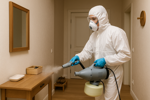 Дезинфекция прихожей