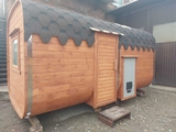 Баня Квадро 4,5 м из бруса