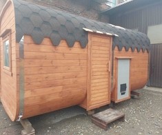 Баня Квадро 4,5 м из бруса