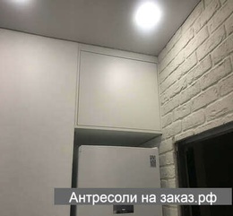 Фотография №42Антресоль ЛДСП цвет белый 