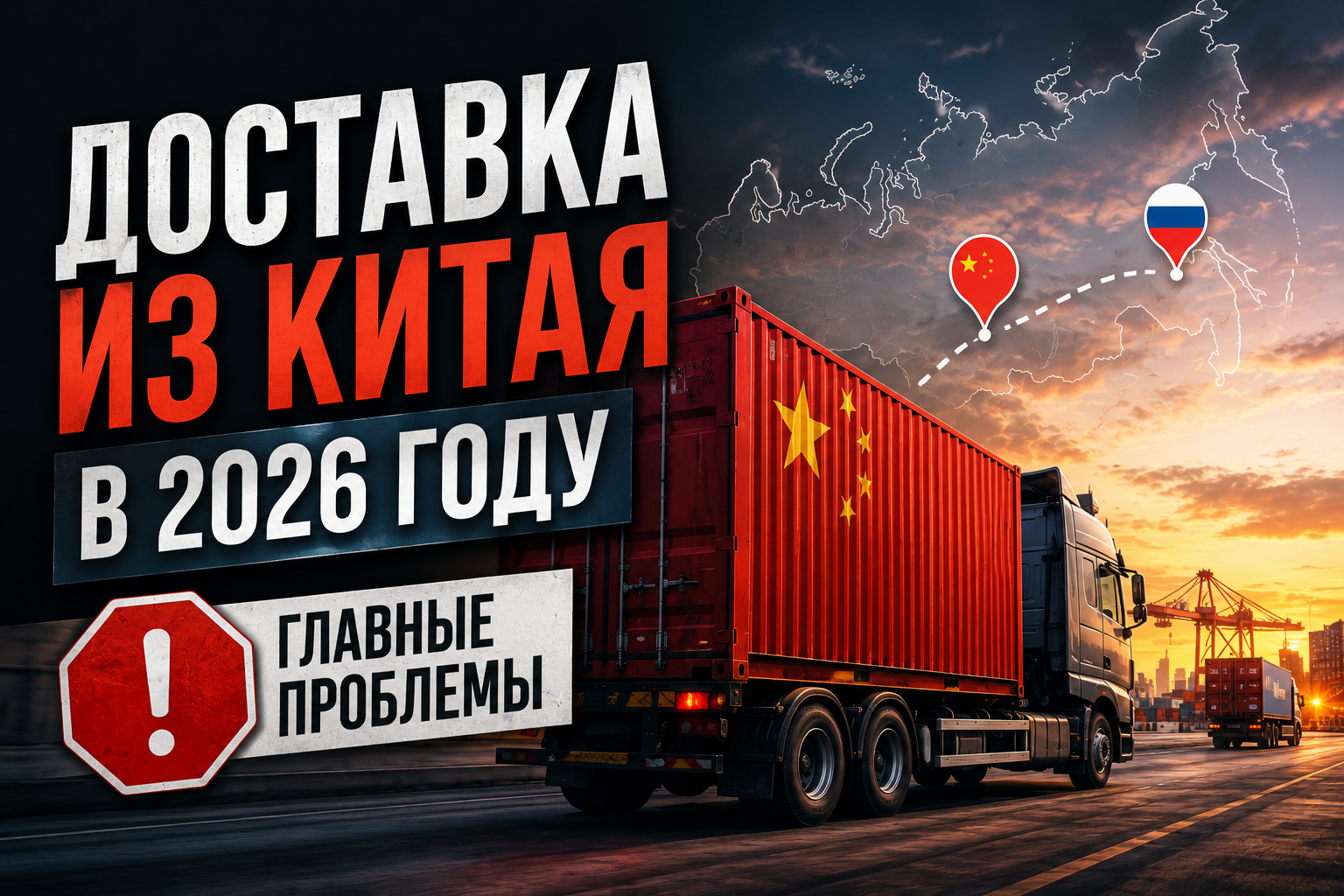 Доставка из Китая в Россию в 2026 году: что реально изменилось в сроках, ценах и рисках