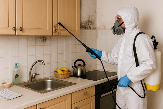 Грибок на кухне