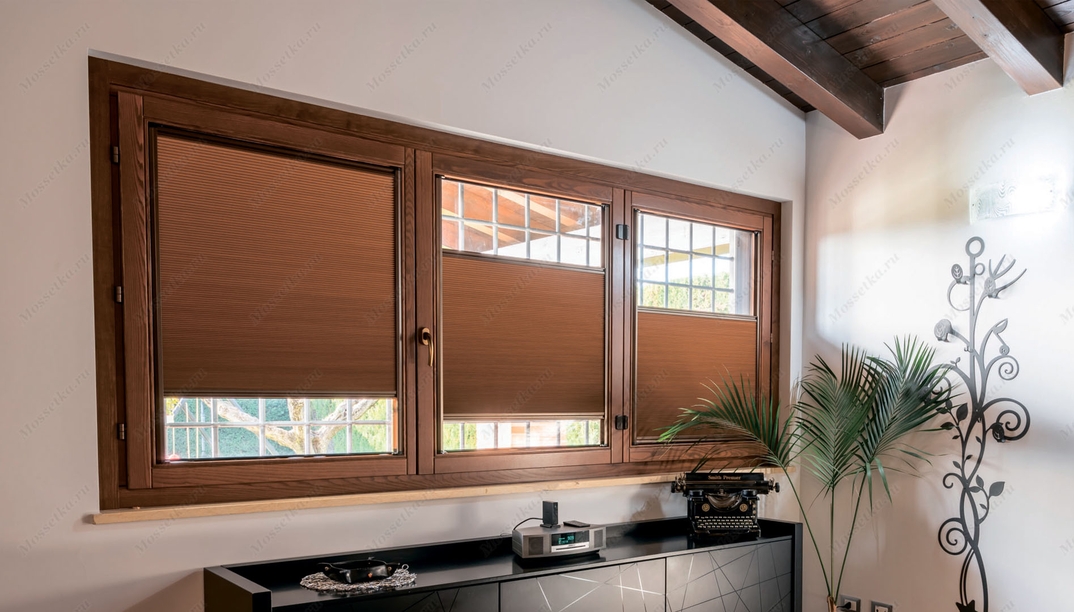 Рулонные римские шторы плиссе жалюзи Южно-Сахалинск Сахалинская область 