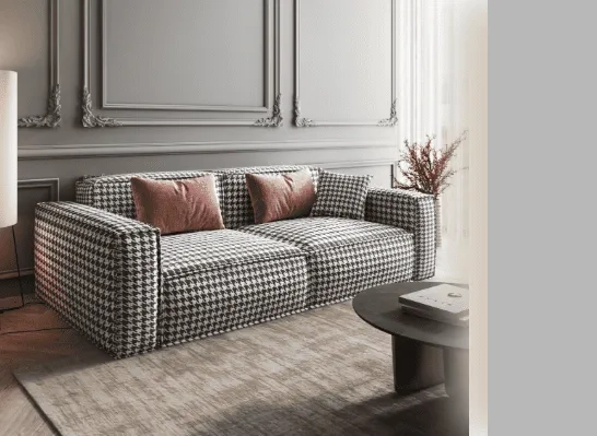 Двухместные диваны на заказ по индивидуальным размерам