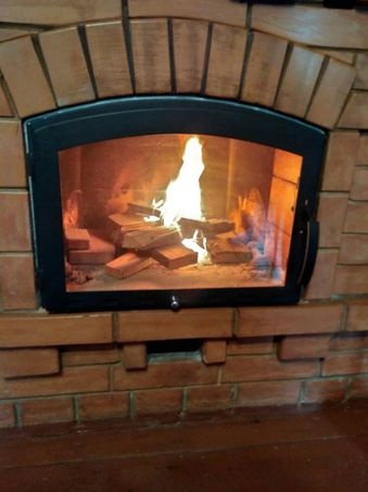 Дверца для камина Арка 