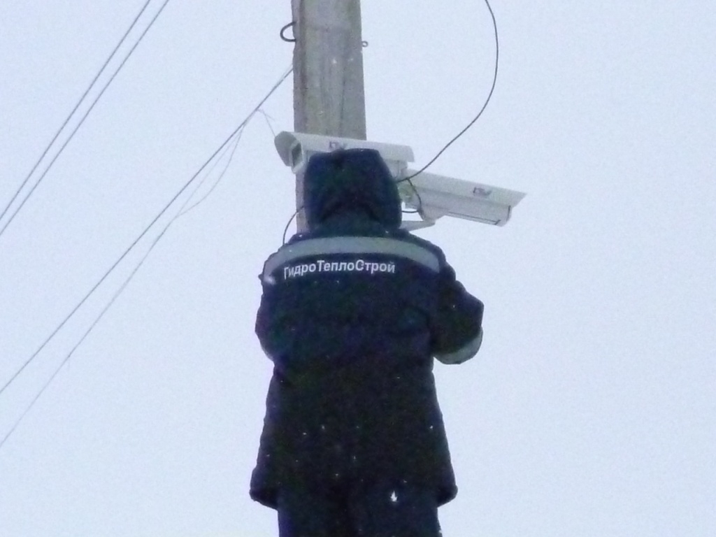 Установка видеонаблюдения