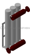 Промышленный высокотемпературный индукционный котел