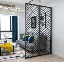 Перегородка из металла лофт №8