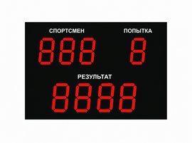 Светодиодное табло для хоккея 135х85_15х4_10х25S128х16
