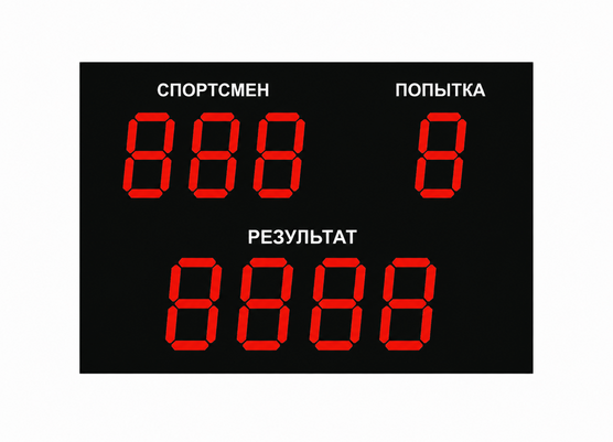 Светодиодное табло для хоккея 135х85_15х4_10х25S128х16