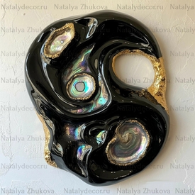 Картина из коллекции Натальи Жуковой " Black Gold Pearl "