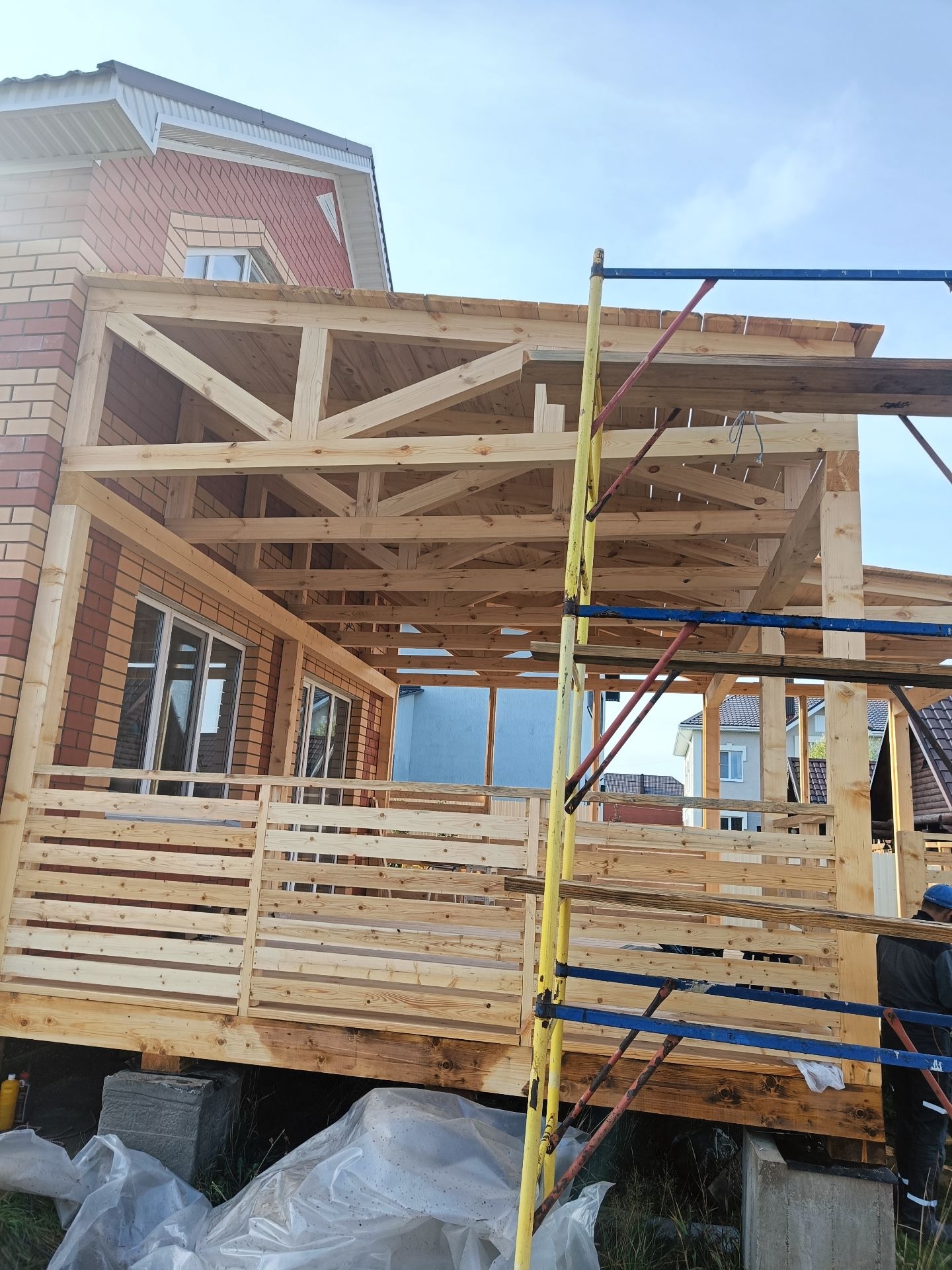 Строительство деревянных террас под ключ в Уфе и Уфимском районе