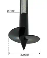Винтовая свая 108 мм