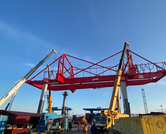 Аренда крана 110 тонн в Хабаровске