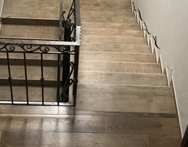 Лестница из керамогранита