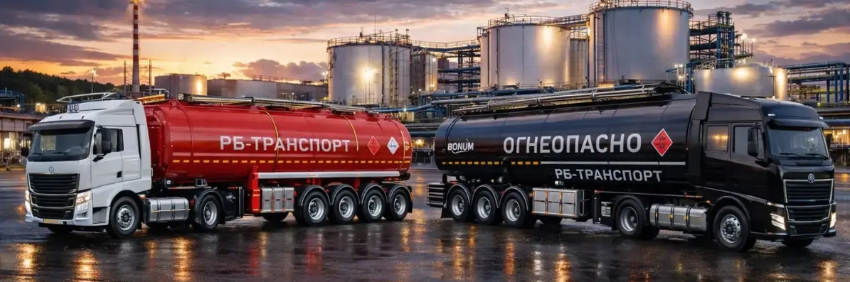 Полуприцеп-бензовозы и автоцистерны