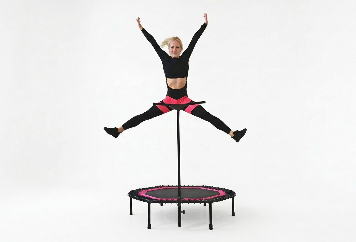 Тренировка на мини-батуте в студии 2JUMP, ЖК Спутник, Красногорск