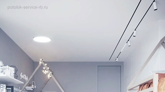Монтаж тканевых потолков