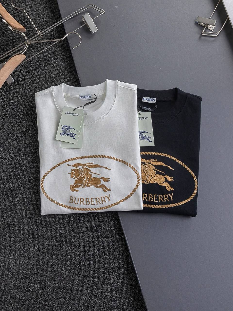 Футболка Burberry с принтом реплика